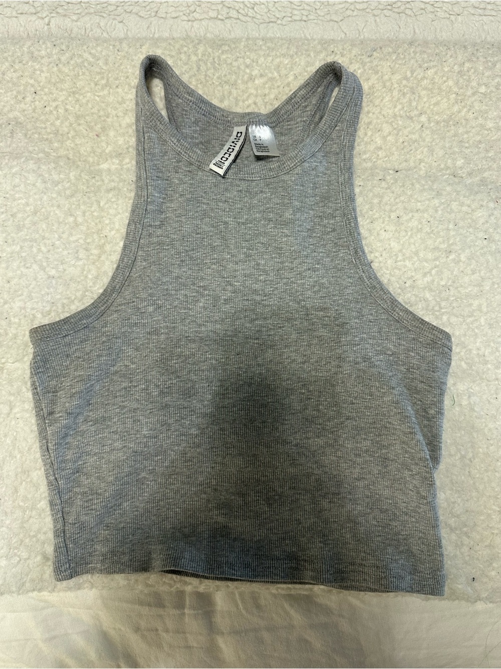 Target Gray Racerback Tank Top